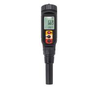 Cpolebev Medidor Digital de PH para Alimentos 0,00-14,00 PH Temp Acidez Probador Masa Suelo PH Detector para Carne Queso Pan Analizador Medidor