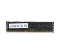 Cpolebev Memoria RAM ECC de 8GB DDR3 1333MHZ PC3L-10600R 1.35V 2RX4 REG ECC RAM para EstacióN de Trabajo de Servidor