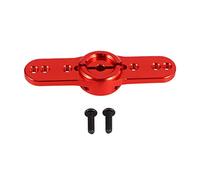 Cpolebev Metal 15T Servo Horn 15 Servo Servo Brazo de DireccióN para 1/5 RC Coche de Escalada Gasolina/Electricidad Rojo