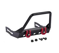 Cpolebev Metal RC Rock Crawler Parachoques Delantero del Coche para 1/10 RC Crawler Axial SCX10 TRX4 D90 CC01 Piezas de ActualizacióN, B