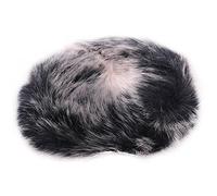 Cpolebev Micrófono Furry Windscreen - Micrófono Cubierta de Viento Filtro de Piel como Cubierta de Espuma pPara Azul, Micrófono de Condensador USB Pro Azul