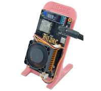 Cpolebev Minero de Lotería Bitax Gamma 601 Solo 1.2TH/S BM1370 Chip ASIC 18-22W Bitcoin BTC Miner de Antminer S21 Pro Enchufe UE
