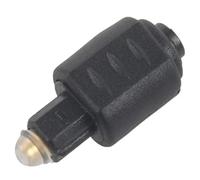 Cpolebev Mini Adaptador De Audio Óptico De 3,5 Mm Jack Hembra a Enchufe Digital Macho De Enlace para Amplificador