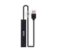 Cpolebev Mini Calentador de Acuario de 5W con Carga USB para Calentador de Peceras Pequeñas