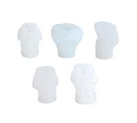 Cpolebev Mini Moldes de Silicona para Velas de, Lindos áNgeles Hechos A Mano, Recuerdos de Fiesta