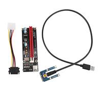 Cpolebev Mini PCIe a PCI Express 16X Riser para Tarjeta de Imagen Externa para Computadora PortáTil BTC Antminer Miner MPCIe a Tarjeta de MineríA de Ranura PCI-E