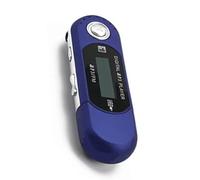 Cpolebev Mini Reproductor de MP3 USB 2.0 Unidad Flash PequeñA Reproductor de MúSica LCD Multilenguaje con Conector de Audio de 3,5 mm Apagado AutomáTico(B)