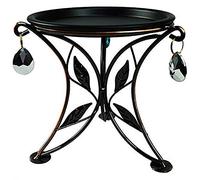 Cpolebev Mini Soporte de Planta de Encimera Planta en Maceta de Metal, Estante de Maceta Soporte Interior para Exteriores