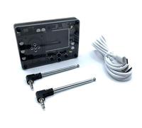 Cpolebev Mini Theremin Instrumento Musical ElectróNico con Pantalla Regalo Negro