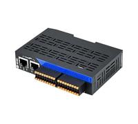 Cpolebev Módulo de Adquisición de Datos de e/S Remotas EtherCAT Serie -32A Controlador PLC de Comunicación Ethernet de 16 Vías