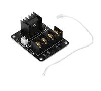 Cpolebev MóDulo de ExpansióN MOsFET de Cama Caliente de Impresora 3D con Cable de 2 Anet A8 A6 A2 Compatible Negro
