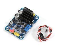 Cpolebev Módulo de un Solo Canal -04 Controlador de Alto Par de 500 NM Servo DIY Módulo de 10 A con Límite de Corriente de 12 V A 24 V