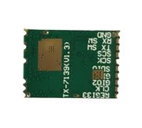 Cpolebev Módulo Transmisor Digital Inalámbrico 2.4G para Dron A7130 para Monitor de/Seguridad/Módulo Transmisor Inalámbrico para Automóvil