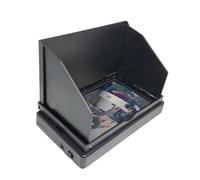 Cpolebev Monitor FPV de 4,3 Pulgadas 5,8G 48CH 16:9 NTSC/PAL 480x272 5645MHz-5945MHz Batería Incorporada para RC Drone Racing
