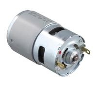 Cpolebev Motor de Escobillas Pequeñas de 775 CC y 21 V, Motor Silencioso de Alta Velocidad y Doble Cojinete de Alta Potencia