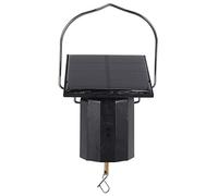 Cpolebev Motor de Hilandero de Viento Motor de Pantalla Solar Colgante Motor de EnergíA Solar Giratorio Motor de Hilandero de Viento Gancho Giratorio para Campanas de Viento