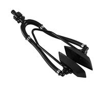 Cpolebev Motor de Manguito Fuera de Limpiador de Barcos Motor de Limpieza Herramienta Marina Kit de Agua OíDos Flujo Bootsmotor Dual Ohren Flushing