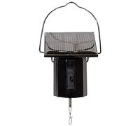 Cpolebev Motor Giratorio Giratorio de Viento, EnergíA Solar, EléCtrico, Alimentado por BateríA, DecoracióN de JardíN, Impulsa la MáQuina de Viento, Motor de de Viento