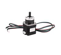 Cpolebev Motor Paso a Paso Nema17 de 4 Conductores 42 Motor Del Extrusor Del Motor Motor Paso a Paso RelacióN Del 5.18: 1 Caja de Engranajes Planetarios Nema 17 17HS4401