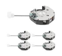 Cpolebev Movimiento de Reloj, 5 Piezas SL68 Accesorios de Movimiento de Reloj de Cuarzo ReparacióN de Piezas de Repuesto