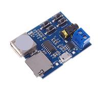 Cpolebev Mp3 Decodificadores Sin PÉRdida DecodificaciÓN Amplificador De Potencia Reproductor De MP3 MÓDulo De Audio Tarjeta De Decodificador De Mp3 Compatible con Tarjeta TF USB