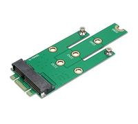 Cpolebev Msata Mini Pci-E 3.0 Ssd A Ngff M.2 Tecla B Sata Interfaz Tarjeta De Adaptadora