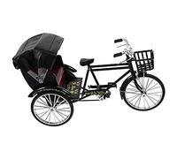 Cpolebev MuñEca Retro Motocicleta Modelo Hierro Bicicleta CláSica Bicicleta Escultura ColeccióN de VehíCulos