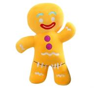 Cpolebev Muñeco de Peluche Kawaii de Hombre de Jengibre, Decoración de Sofá, Muñeco de Galleta, Regalo de Juguete de Peluche, 18cm
