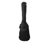 Cpolebev Negro Mochila Para Bajo Con Correas Dobles Impermeable Caja Bolsa de Fisga Para Bajo Eléctrico Guitarra Esponja de 5 Mm de Espesor Acolchado