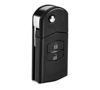 Cpolebev Negro Reemplazo 2 Botones Entrada sin Llave Mando a Distancia de Llave de Control Remoto para 3 5 6