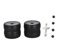 Cpolebev NeumáTico de Rueda de 4 Piezas 85 mm para 144001 124019 104001 Piezas de ActualizacióN de Coche RC 1/10 1/12 1/14 Escala Off Road,B