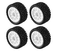 Cpolebev NeumáTicos de Rueda de Coche RC de 4 Piezas para 1603 1604 SG1603 SG1604 1/16 Accesorios Piezas de Repuesto de Coche RC