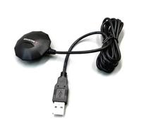 Cpolebev Nueva Antena del MóDulo Receptor GNSS del Receptor GPS GLONASS USB, Reemplaza el Protocolo USB Bu-353S4, BU353S4, 0183NMEA