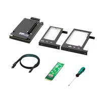 Cpolebev OCuP4V2 OCuLink GPU Dock NVME M.2 A OCulink Adaptador para Computadora Portátil Mini PC A Tarjeta Gráfica Externa con