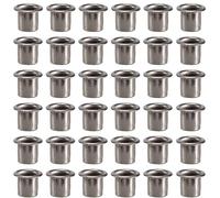 Cpolebev Ojales de 50 Uds para Kydex DIY, Remache de 7Mm, Piezas de Herramientas Manuales, Kit de Herramientas para Perforar Agujeros con Ojales