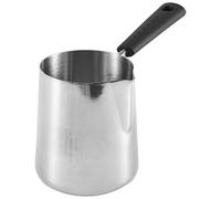 Cpolebev Olla Calentadora de Mantequilla de Leche de 350Ml, Cafetera Turca, Olla para Derretir Estufa de Acero Inoxidable con para Té, CalefaccióN