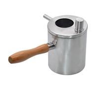 Cpolebev Olla para Verter de Abejas Olla para Derretir Abejas de Acero Inoxidable Olla para Derretir Herramienta para Velas Olla para Hervir Herramienta para Apicultura