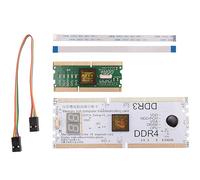 Cpolebev Ordenador PortáTil/Placa Base de Escritorio Ranura de Memoria DDR3/DDR4 Analizador de DiagnóStico Tarjeta de Prueba PortáTil para ReparacióN DDR3/4