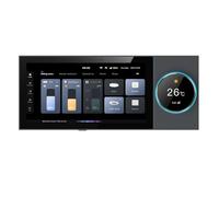 Cpolebev Panel de Control Tuya para Dispositivos Zigbee con WiFi, Puerta de Enlace Tuya Zigbee Integrada de 6 Pulgadas, Panel de Control para Casa Inteligente Tuya Nspanel B