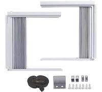 Cpolebev Paneles Laterales de Aire Acondicionado de Ventana con, Kit de Cortina de Relleno de AcordeóN de CA de HabitacióN de Repuesto Ajustable con