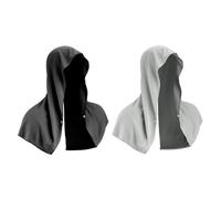 Cpolebev Paquete de 2 Toallas Refrescantes con Capucha para Cuello y Cara, Ideal para Acampar, Gimnasio, Yoga y Actividades Deportivas Al Aire Libre.