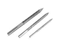 Cpolebev Paquete de 3 Brocas para NeumáTicos, Varios TamañOs, ReparacióN de NeumáTicos, Broca Carburo, Parches para NeumáTicos, Cortadores Enchufes, Cortador de Alambre, Taladro Escariador