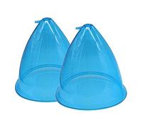 Cpolebev Par de Copas de Aumento de Senos Size de 25 cm XXXL para Dispositivo de SuccióN al VacíO Pecho de GlúTeo Femenino Colombiano Americano Europeo