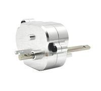 Cpolebev Para 1/12 MN82 LC79 MN78 RC Piezas de Actualización de Coche Conjunto de Transmisión Conjunto de Caja de Cambios de Metal Plateado