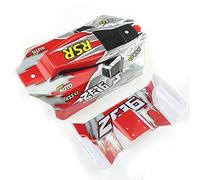Cpolebev para 144001 1/14 Car Body Shell Top Canopy 144001-1335 Piezas de AutomóVil, Rojo
