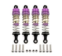 Cpolebev para 144001 124019 124018 4Piezas Amortiguador de Choque de Metal RC Accesorios de Piezas de ActualizacióN de Coche