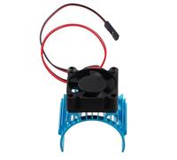 Cpolebev Para A959-B 144001 124019 Cubierta del Disipador de del Motor de AleacióN de Aluminio del Coche RC con Ventilador de RefrigeracióN para Motor 540 550 3650, 1