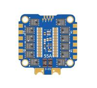 Cpolebev Para BAYCKRC FPV ESC AM32 55A 3-6S 4IN1 ESC para RC FPV Freestyle Racing Drone Quadcopter Drone Partes