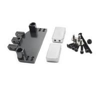 Cpolebev Para Mn86 Mn128 RC Piezas de Actualización de Coche Montaje Servo Varillas de Enlace Frontal Soporte Conjunto Accesorios Piezas Titanio
