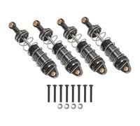 Cpolebev para MN86 MN86S MN86K MN86KS MN G500 Amortiguadores de Aceite Ajustable Todos los Amortiguadores de Metal Amortiguador 1/12 RC Piezas de Mejora de Coche, Titanio